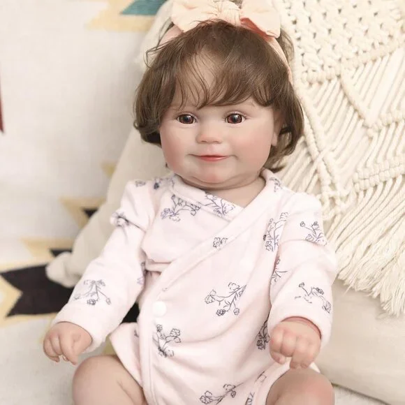 Reborn Baby Dolls 17Inch Cute Realistic Baby Doll with Soft Vinyl Full Body
